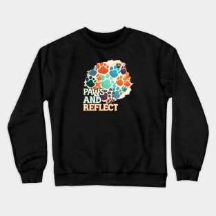 Paws and Reflect Crewneck Sweatshirt